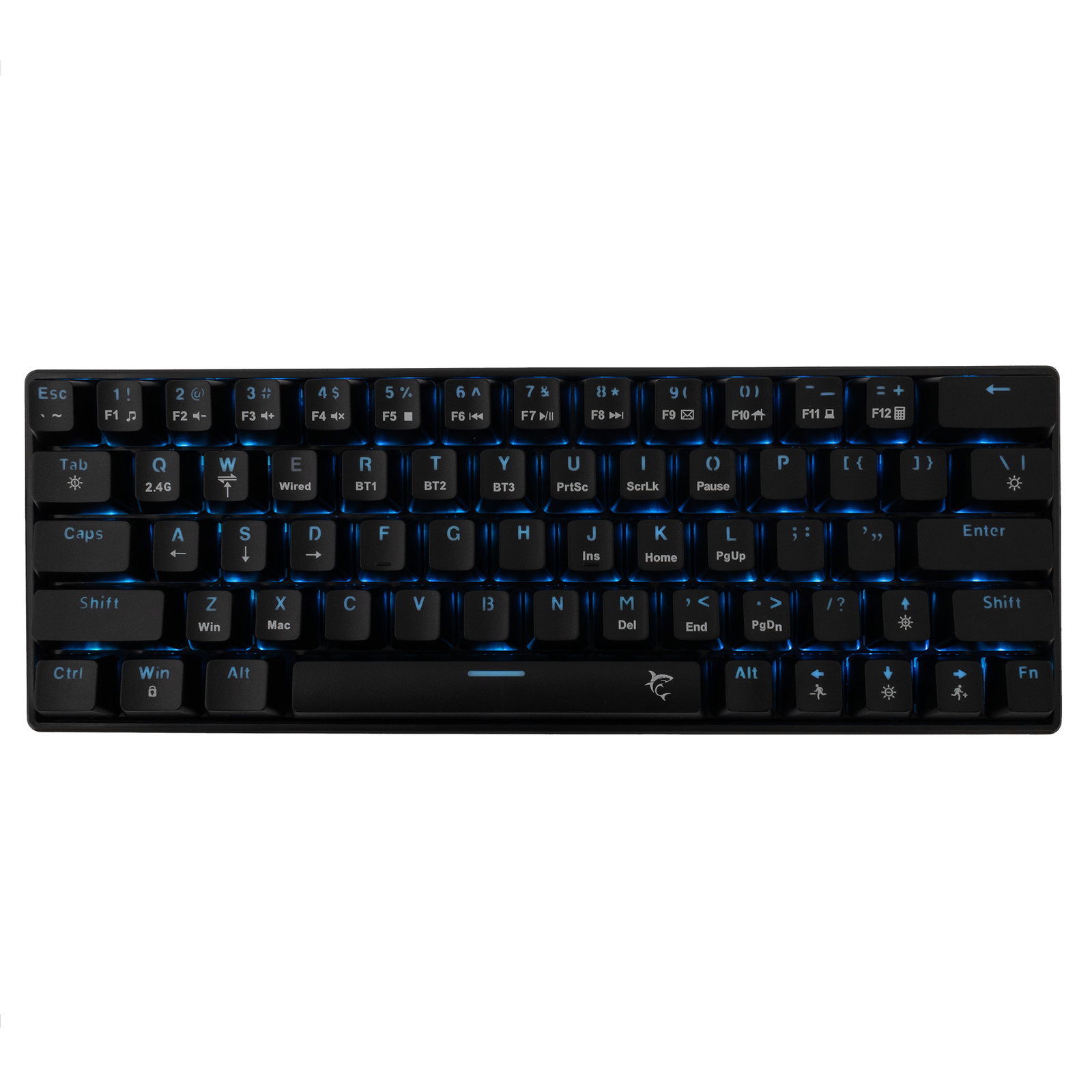 White Shark KAIKEN-US GK-003111 Premium Line US, Black