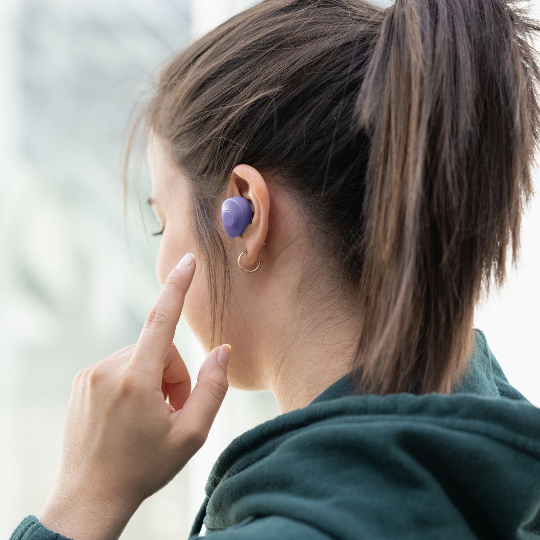 Hama Freedom Buddy Headset True Wireless Stereo (TWS) In-ear Calls/Music Bluetooth Purple