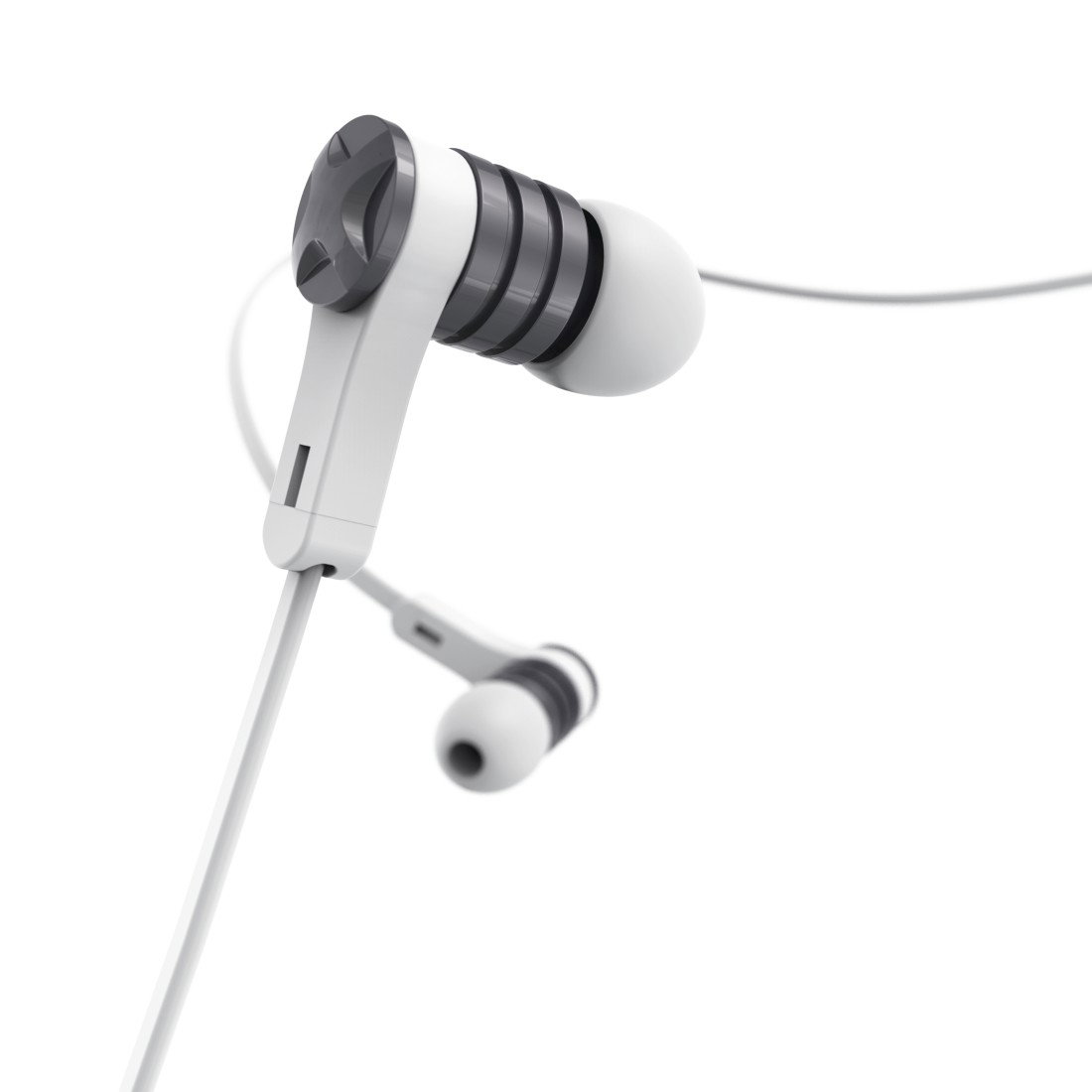 Hama Intense Headset Wired In-ear Calls/Music Silver, White