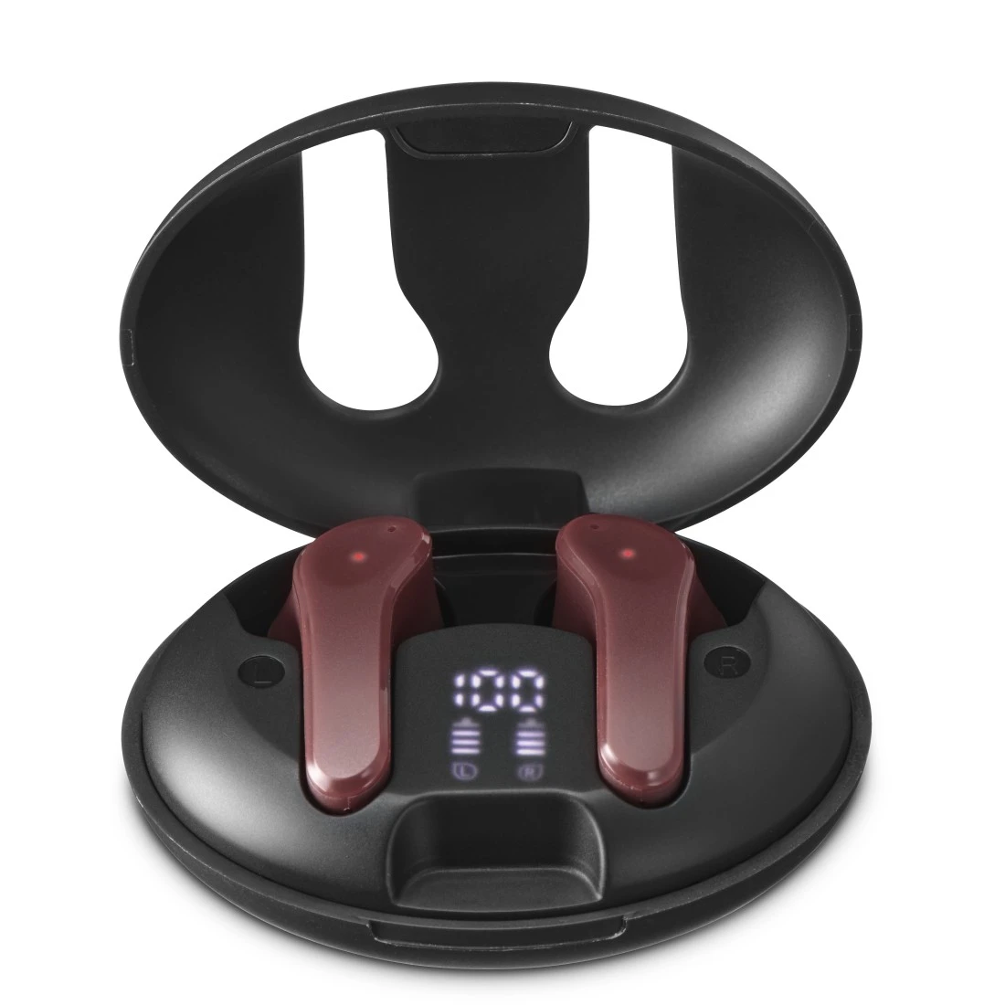 Hama Spirit Unchained Headset True Wireless Stereo (TWS) In-ear Music Bluetooth Black, Red