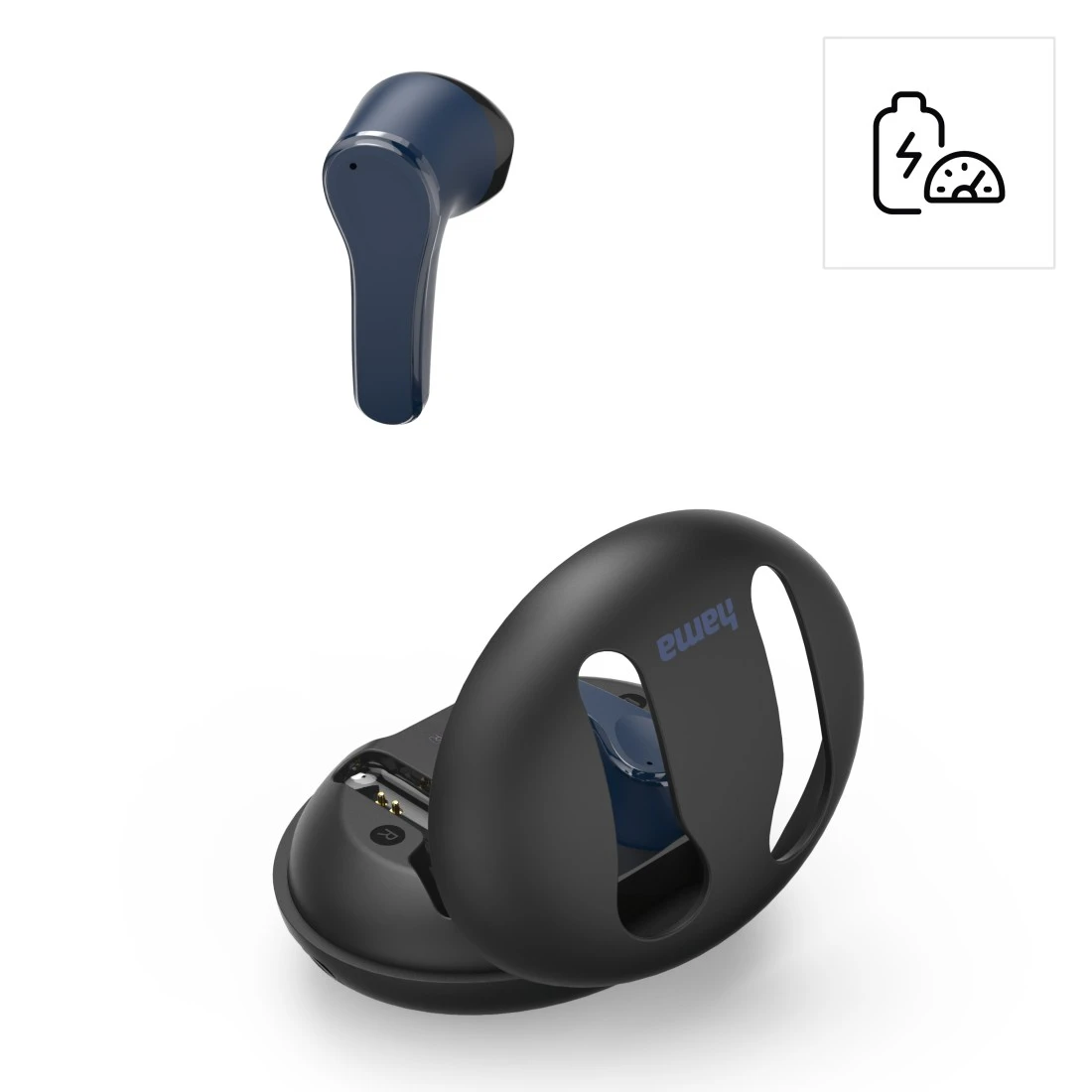Hama Spirit Unchained Headset True Wireless Stereo (TWS) In-ear Music Bluetooth Black, Blue