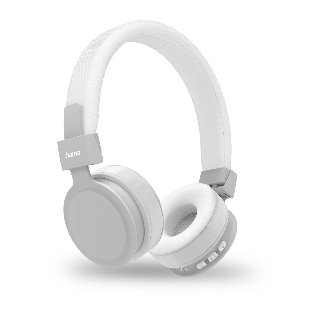 Hama Freedom Lit II Headset Wireless Head-band Calls/Music Bluetooth White