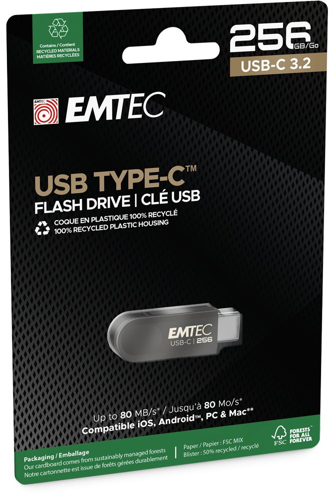 Emtec USB3.2 Type-C Single C28 256GB