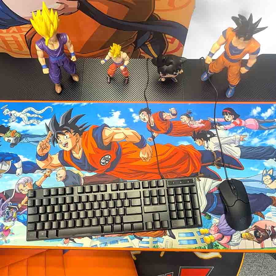 Subsonic SA5589-D2 Gaming Mouse Pad XXL DBZ Gokus friends