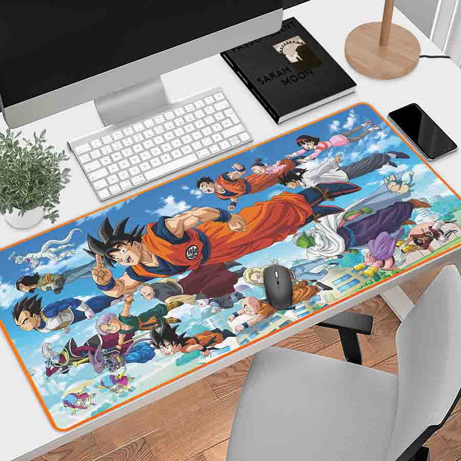 Subsonic SA5589-D2 Gaming Mouse Pad XXL DBZ Gokus friends