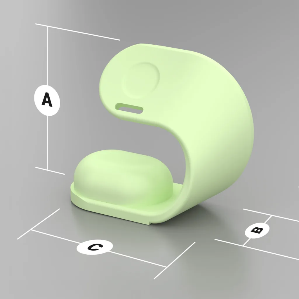 Stelio ST-CHS01-PCH Junior Charging stand pistachio