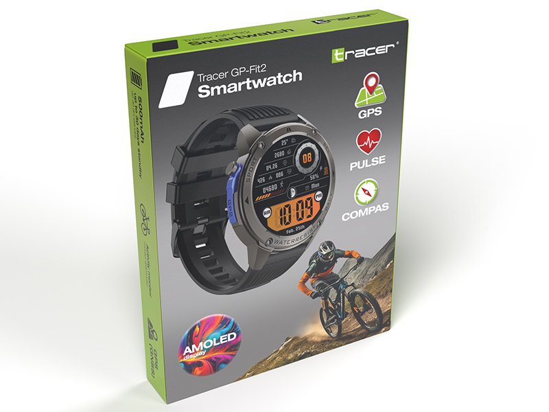 Tracer 47639 GP-Fit2 Smartwatch Black