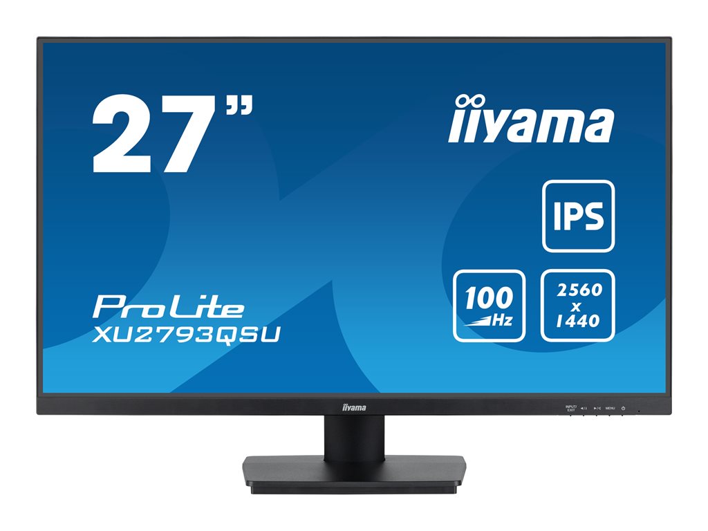 IIYAMA XU2793QSU-B7 27inch IPS 2560x1440 300cd/m2 1ms HDMI DP USB