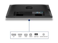 PHILIPS 23.8inch 1920x1080 120Hz IPS Flat H/A 150 MM TUV EyeSafe certified USB HUB SPEAKERS DP HDMI 300cd/m2 TCO 10