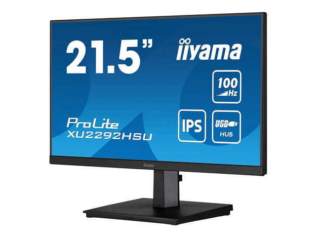 IIYAMA XU2292HSU-B6 21.5inch ETE IPS FHD 100Hz 250cd/m2 0.4ms HDMI DP USB-HUB 4x3.2 Speakers (P)