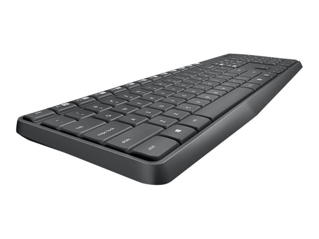 LOGITECH MK235 Wireless Keyboard&Mouse GREY US INT