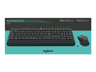 LOGITECH MK545 ADVANCED Wireless Keyboard and Mouse Combo (US) INTNL