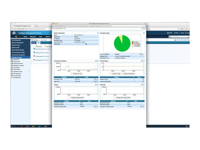 HPE IMC APM S/W Module w/25-monitor E-LTU