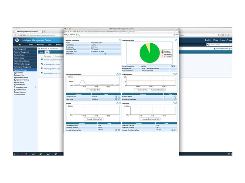 HPE IMC APM S/W Module w/25-monitor E-LTU