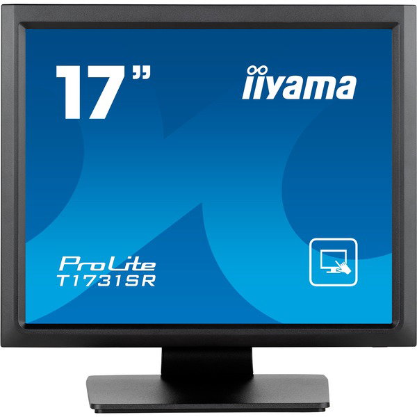 iiyama ProLite T1731SR-B1S, LED-Monitor - 43 cm (17 inches), black (matte), SXGA, TN, Touchscreen