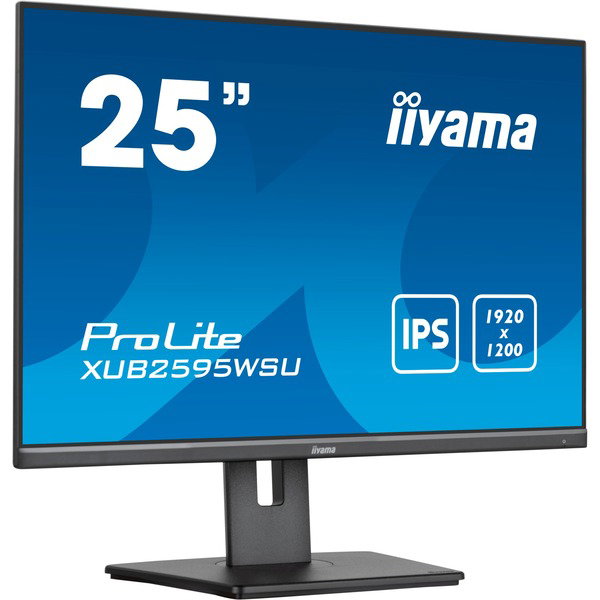 iiyama XUB2595WSU-B5, LED-Monitor - 63 cm (25 inches), black, WUXGA, IPS, HDMI, DisplayPort