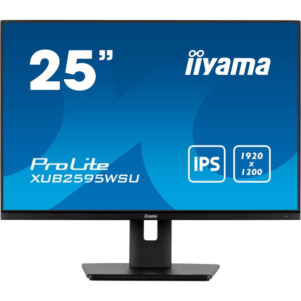 iiyama XUB2595WSU-B5, LED-Monitor - 63 cm (25 inches), black, WUXGA, IPS, HDMI, DisplayPort
