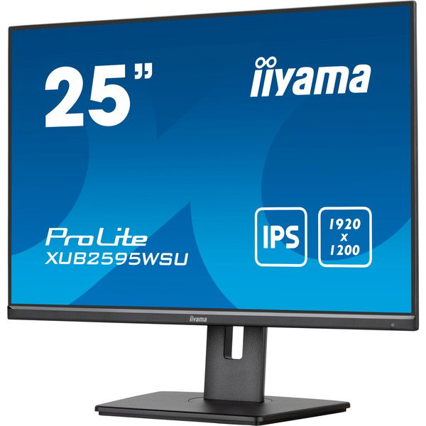 iiyama XUB2595WSU-B5, LED-Monitor - 63 cm (25 inches), black, WUXGA, IPS, HDMI, DisplayPort