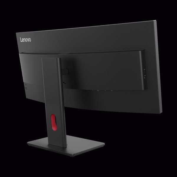 Lenovo ThinkVision T34WD-40, LED-Monitor - 86.4 cm (34 inches), black, WQHD, VA, Curved, USB-C, HDMI, DP, USB-Hub, 120Hz Panel
