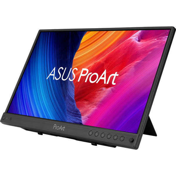 ASUS ProArt PA16USV, LED-Monitor - 39.6 cm (15.6 inches), black, UltraHD/4K, Tragbarer SDI-Monitor