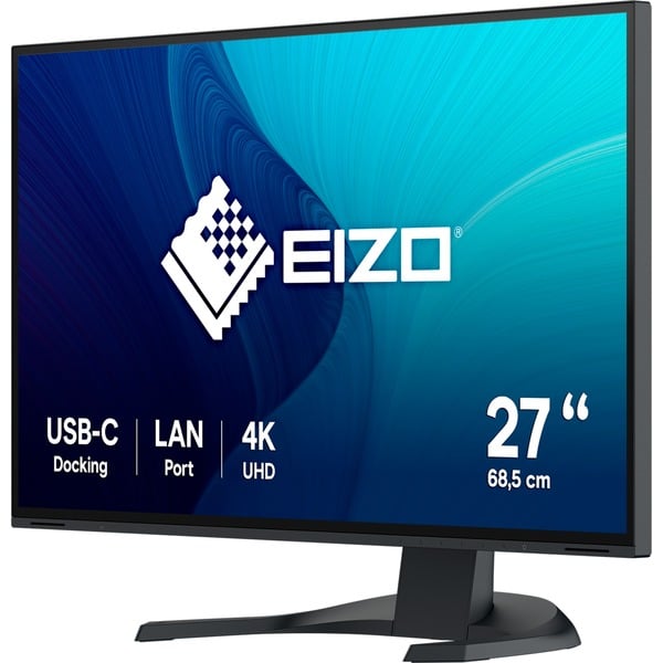 EIZO EV2740X-BK, LED-Monitor - 69 cm (27 inches), black, UltraHD/4K, IPS, LAN, USB-C