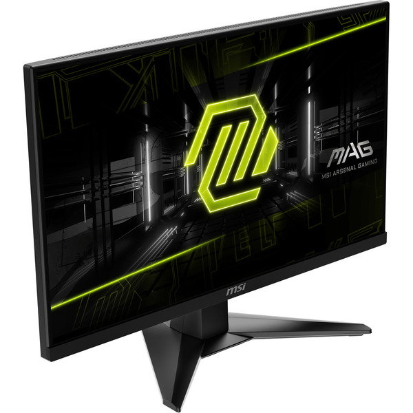 MSI MAG 244F, Gaming-Monitor - 60.5 cm (23.8 inches), black, FullHD, Rapid-IPS, HDMI, DP, Free-Sync-Premium, Adaptive-Sync, 200Hz Panel