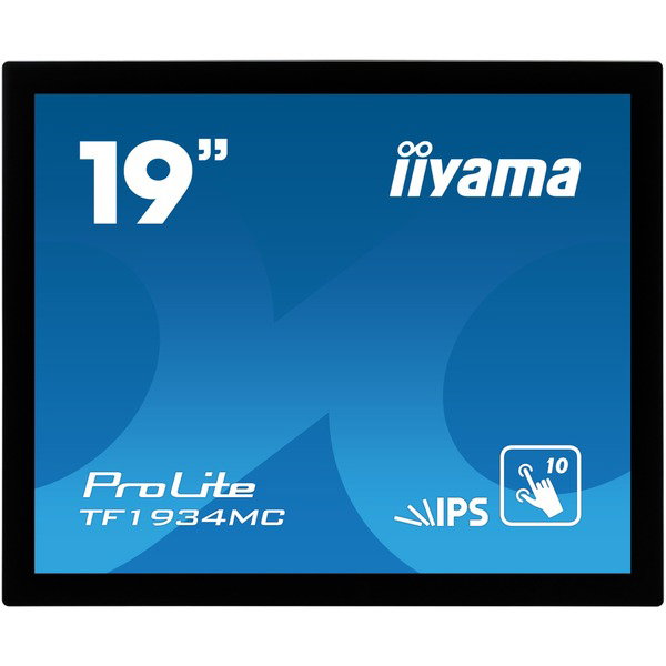 iiyama TF1934MC-B7X, LED-Monitor - 48 cm (19 inches), black, SXGA, IPS, Touchscreen, IP65