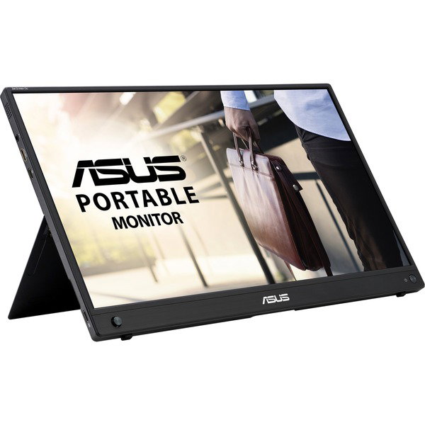 ASUS MB16AWP, LED-Monitor - 40 cm (16 inches), black, FullHD, IPS, USB-C, Mini HDMI, Klinke