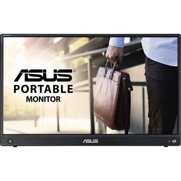 ASUS MB16AWP, LED-Monitor - 40 cm (16 inches), black, FullHD, IPS, USB-C, Mini HDMI, Klinke