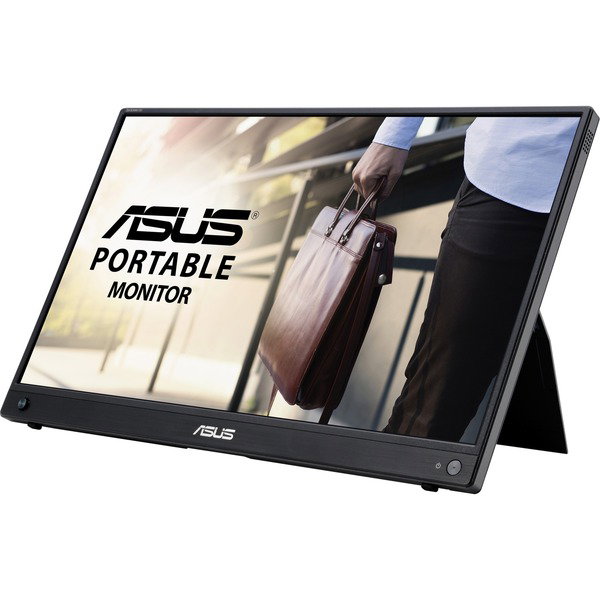 ASUS MB16AWP, LED-Monitor - 40 cm (16 inches), black, FullHD, IPS, USB-C, Mini HDMI, Klinke