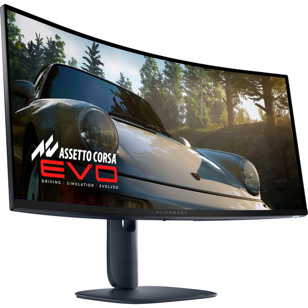 Dell Alienware AW3425DW QD-OLED, Gaming-Monitor - 86.9 cm (34 inches), black, WQHD, Curved, AlienFX Lighting, 240Hz Panel