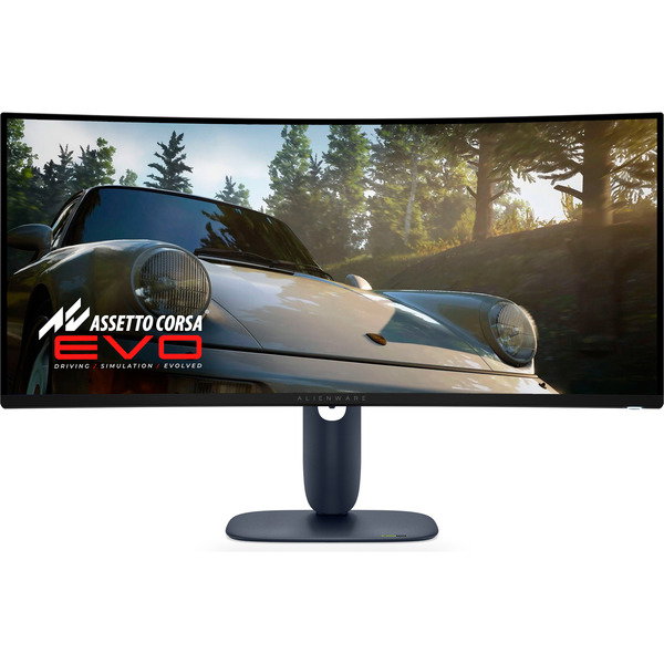 Dell Alienware AW3425DW QD-OLED, Gaming-Monitor - 86.9 cm (34 inches), black, WQHD, Curved, AlienFX Lighting, 240Hz Panel