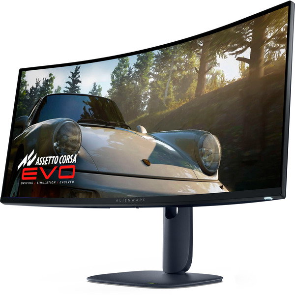 Dell Alienware AW3425DW QD-OLED, Gaming-Monitor - 86.9 cm (34 inches), black, WQHD, Curved, AlienFX Lighting, 240Hz Panel