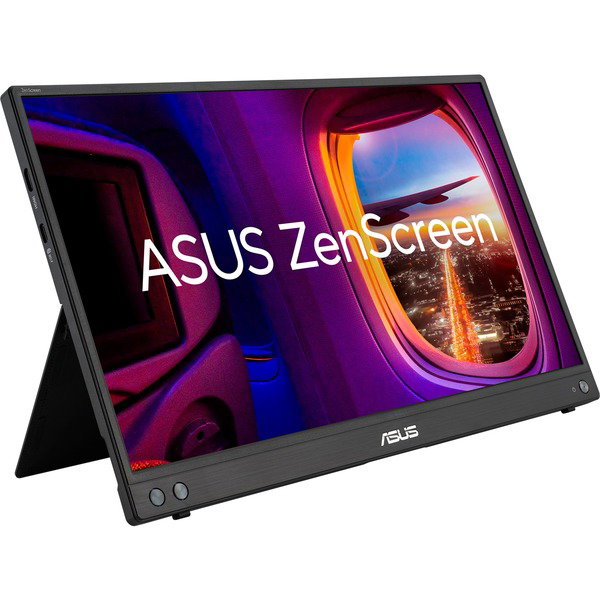 ASUS ZenScreen MB16AHV, LED-Monitor - 39.6 cm (15.6 inches), black, FullHD, IPS, USB-C, Mini-HDMI