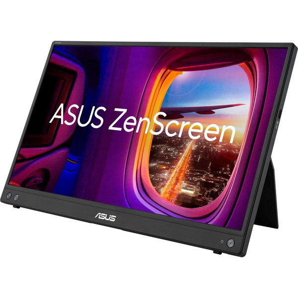 ASUS ZenScreen MB16AHV, LED-Monitor - 39.6 cm (15.6 inches), black, FullHD, IPS, USB-C, Mini-HDMI