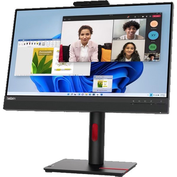 Lenovo ThinkCentre Tiny-In-One 24 Gen5, LED-Monitor - 61 cm (24 inches), black, FullHD, IPS, Webcam