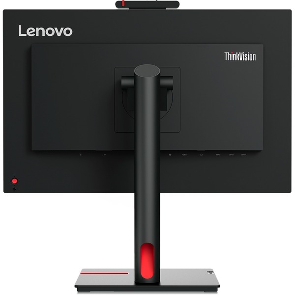 Lenovo ThinkVision T24v-30, LED-Monitor - 60.5 cm (23.8 inches), black, Full HD, IPS, HDMI, DisplayPort, VGA, Pivot, Webcam