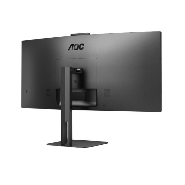 AOC CU34V5CW/BK, LED-Monitor - 86.4 cm (34 inches), black, WQHD, VA, HDMI, DisplayPort, FreeSync, Webcam, 100Hz Panel