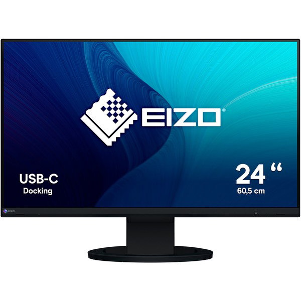 EIZO EV2480-BK, LED-Monitor - 61 cm (24 inches), black, FullHD, IPS, USB-C