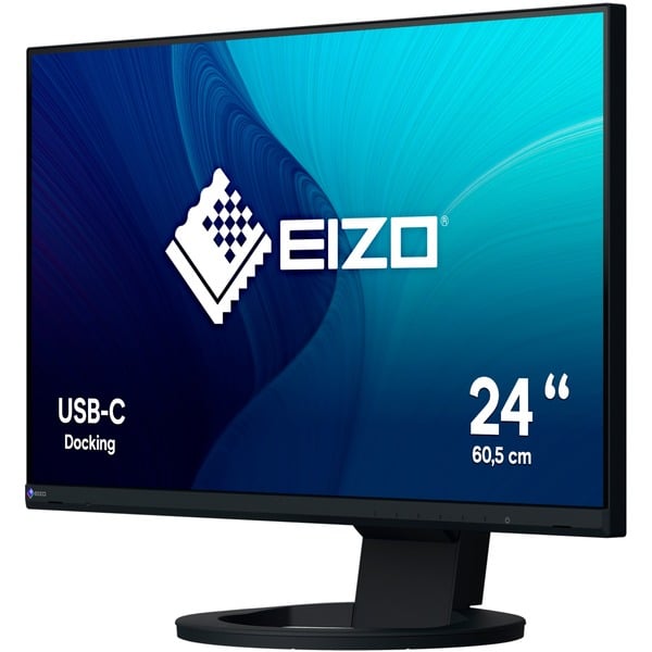 EIZO EV2480-BK, LED-Monitor - 61 cm (24 inches), black, FullHD, IPS, USB-C