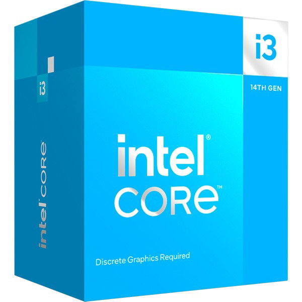 Intel Core i3-14100F, processor - Boxed-Version