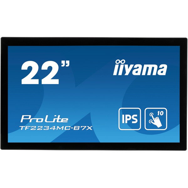 iiyama TF2234MC-B7X, Public Display - black, FullHD, Touchscreen, IPS