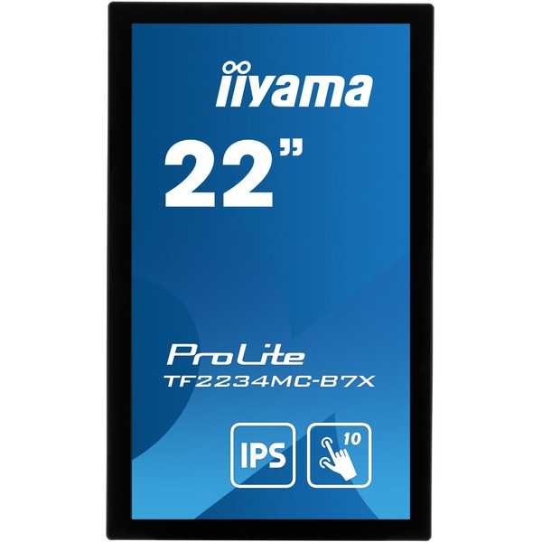 iiyama TF2234MC-B7X, Public Display - black, FullHD, Touchscreen, IPS