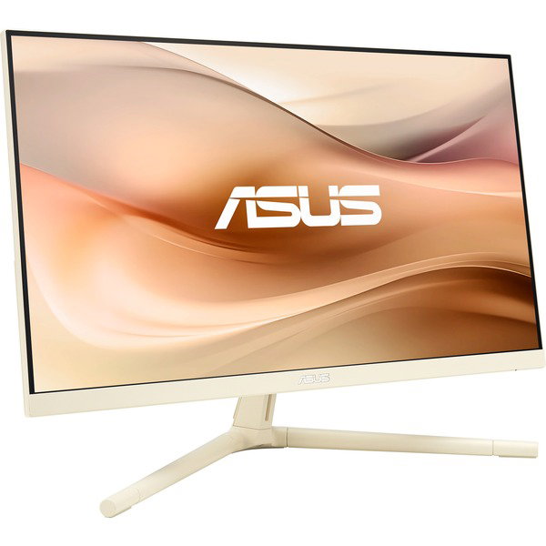 ASUS Eye Care VU249CFE-M, Gaming-Monitor - 61 cm (24 inches), lightbeige, Full HD, IPS, USB-C, Adaptive-Sync, 100Hz Panel