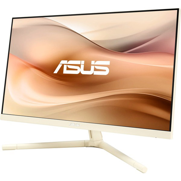 ASUS Eye Care VU249CFE-M, Gaming-Monitor - 61 cm (24 inches), lightbeige, Full HD, IPS, USB-C, Adaptive-Sync, 100Hz Panel