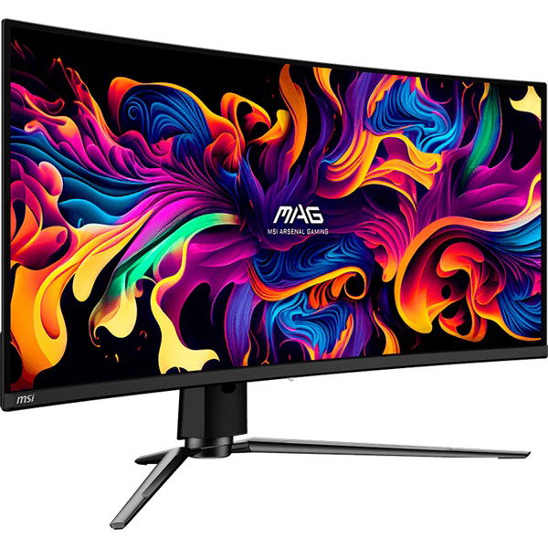 MSI MAG 341CQPDE QD-OLED, Gaming-Monitor - 86.8 cm (34.2 inches), black, UWQHD, QD-OLED, Curved, Adaptive-Sync, HDR, 175Hz Panel