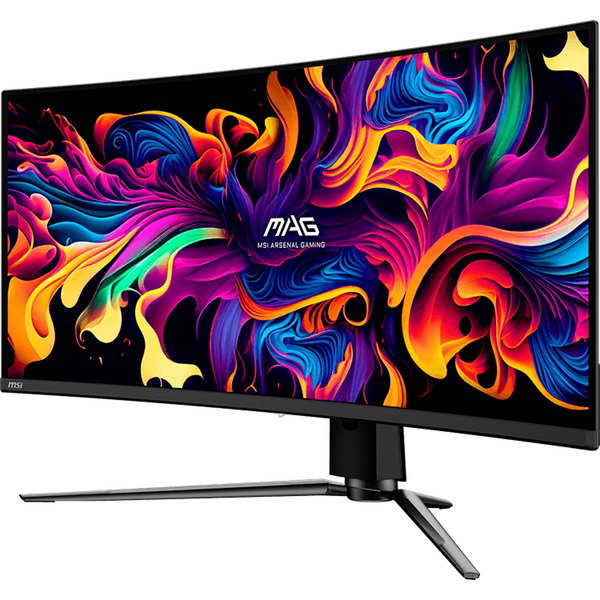 MSI MAG 341CQPDE QD-OLED, Gaming-Monitor - 86.8 cm (34.2 inches), black, UWQHD, QD-OLED, Curved, Adaptive-Sync, HDR, 175Hz Panel