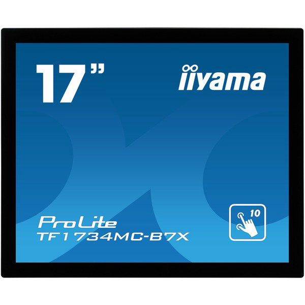 iiyama TF1734MC-B7X, LED-Monitor - 43 cm (17 inches), black, SXGA, TN, Touchscreen, IP65, HDMI
