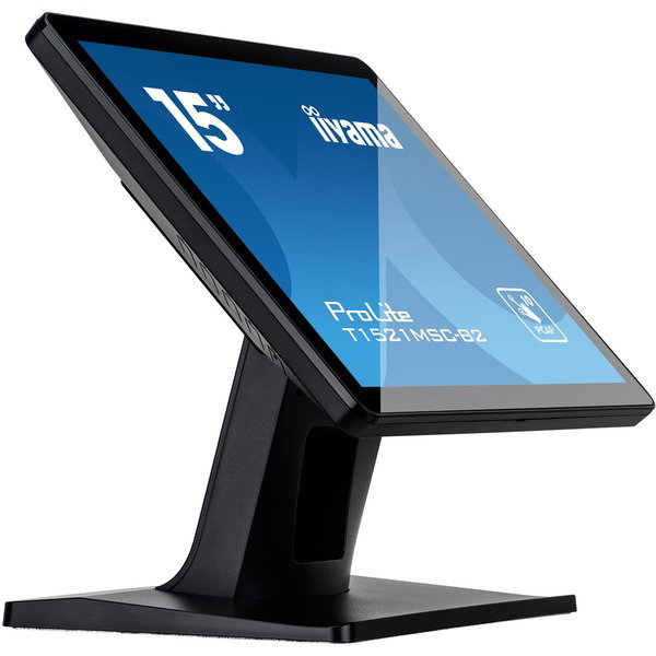 iiyama ProLite T1521MSC-B2, LED-Monitor - 38 cm (15 inches), black (matte), XGA,TN, Touchscreen