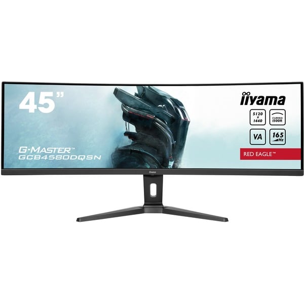 iiyama G-Master GCB4580DQSN-B1, Gaming-Monitor - 113 cm (44.5 inches), black (matte), DQHD, VA, Curved, AMD Free-Sync, 165Hz Panel